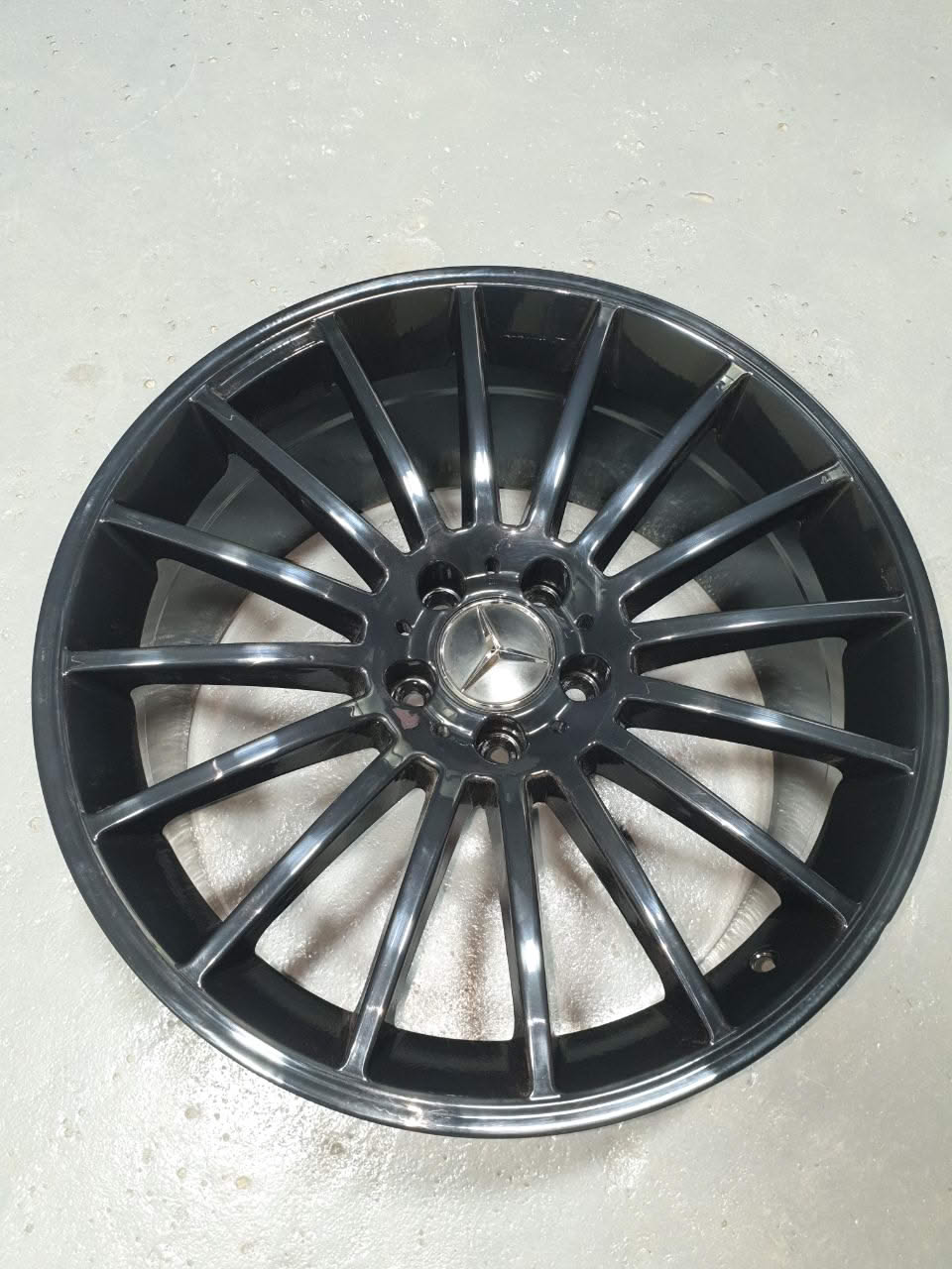 Полностью готовый окрашенный диск